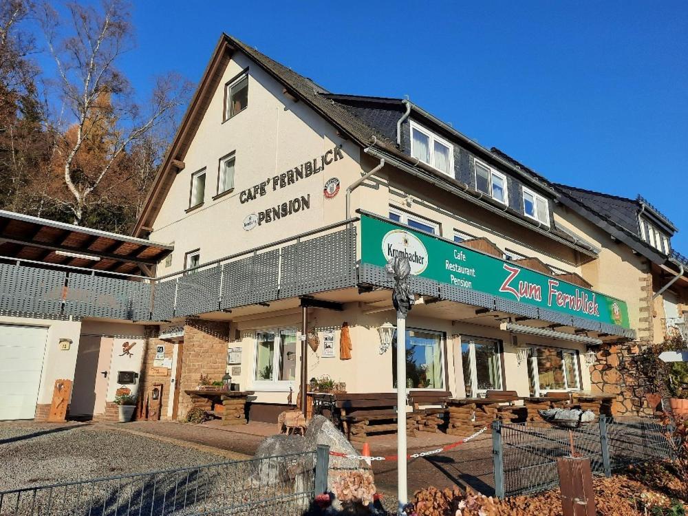 Cafe- Pension Fernblick, Incl Meinecardplus Willingen  Dış mekan fotoğraf