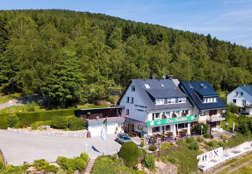 Cafe- Pension Fernblick, Incl Meinecardplus Willingen  Dış mekan fotoğraf